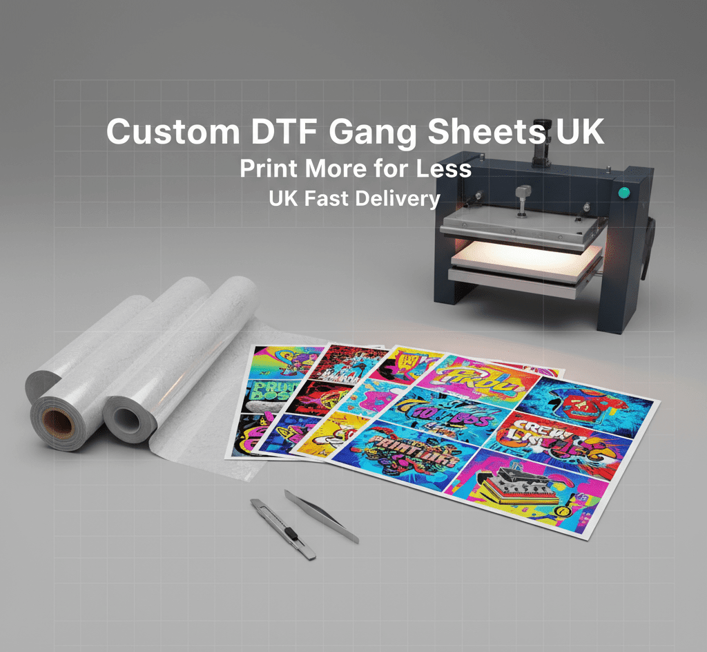 Printed DTF sheet