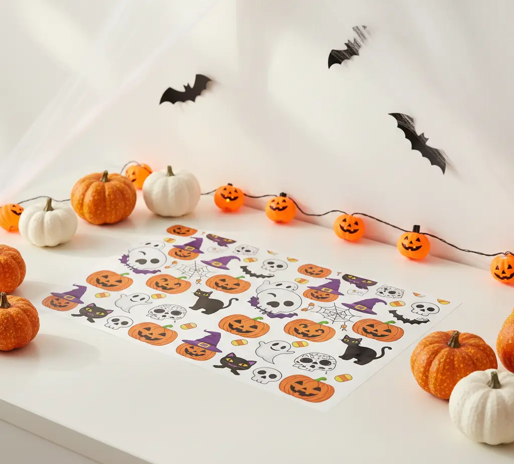 Halloween DTF Transfer Sheet – Ready to Press | A4, A3 & Per Metre